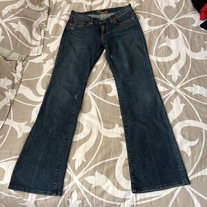 Miss Me Jeans Womens 29 Blue Bootcut Medium Wash Denim Everyday Casual